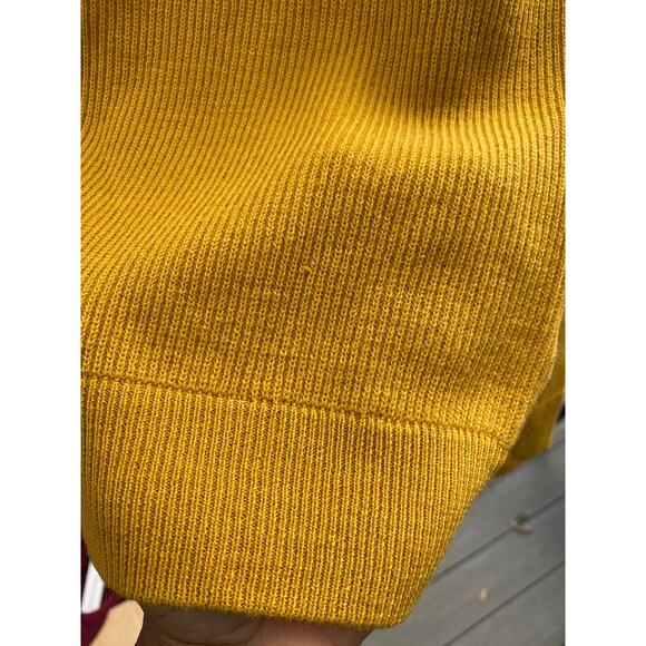 Topman XS Mustard knit sweater NWT - Picture 3 of 7